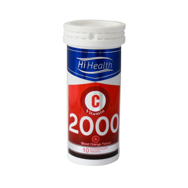 Hi-Health-Vitamin-C-2000-Mg-10-Effervescent-Tablets