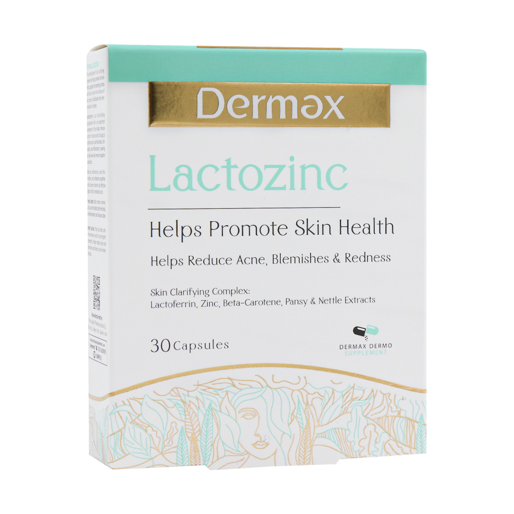 کپسول لاکتوزینک درمکس 30 عدد Dermax Lactozinc 30 Caps