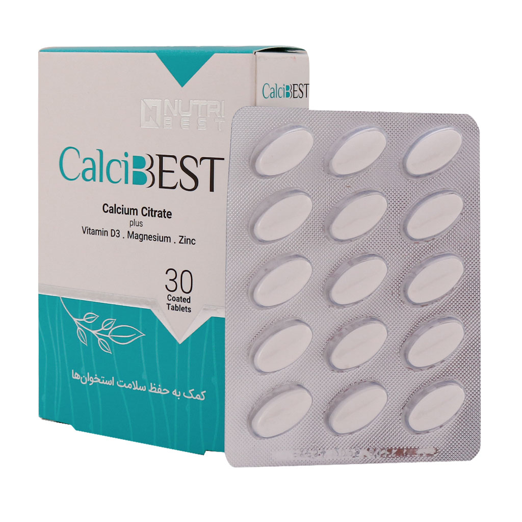 قرص کلسی بست نوتری بست Nutri Best Calcibest Coated Tablets